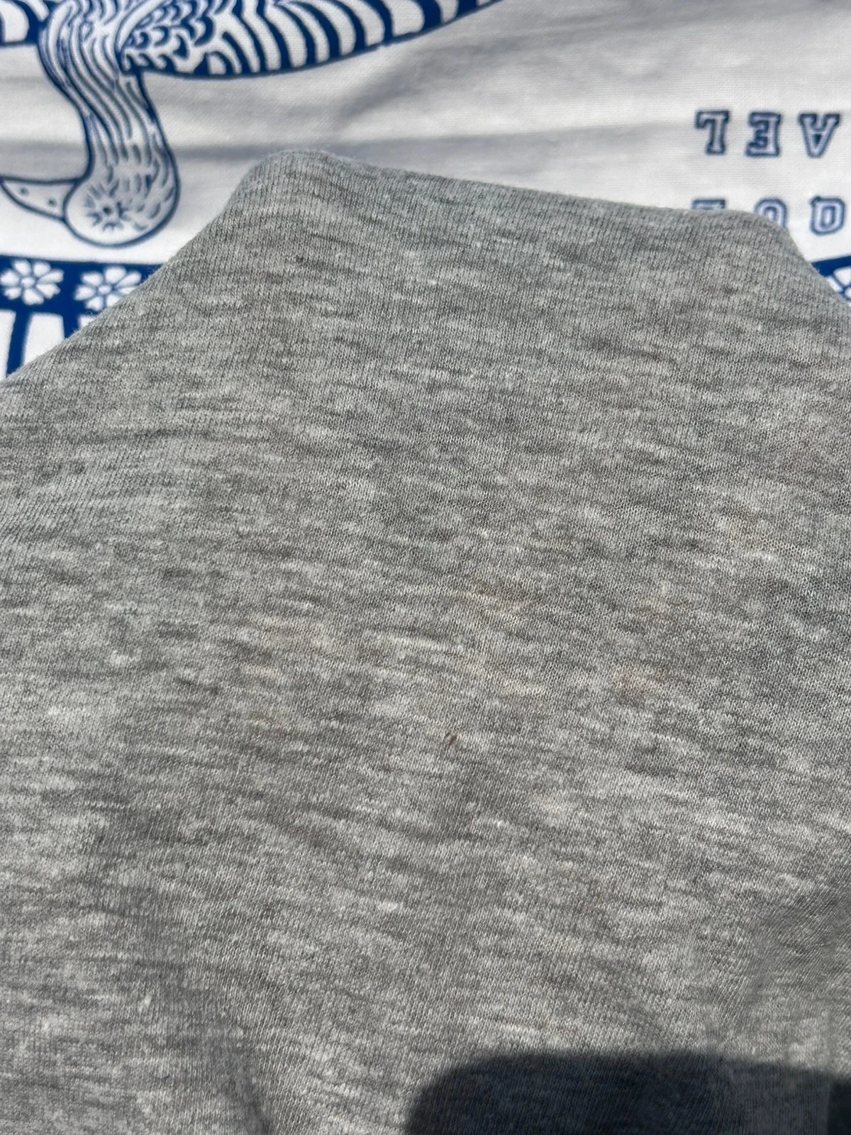 Camiseta cinza e bordeaux S/36 Jennyfer em bom estado – photo 4